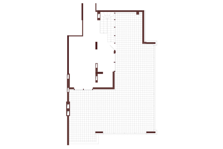 Пентхаус. Поверх 2 open space. Тип П3.