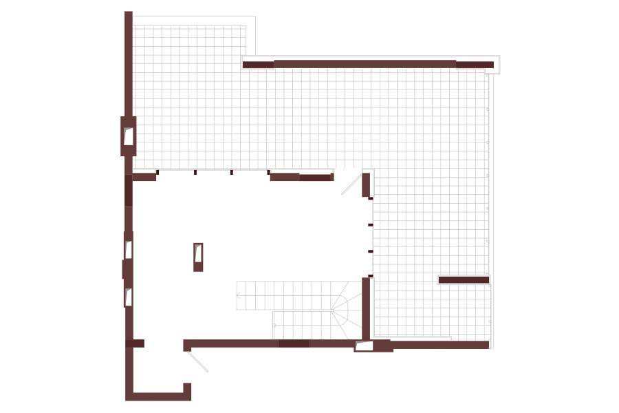 Пентхаус. Поверх 2 open space. Тип П4.